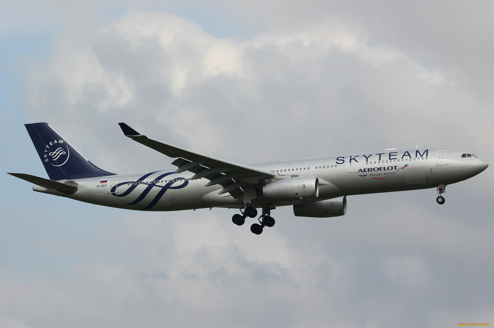 airbus, a330, aeroflot, авиация, пассажирские, самолёты, небо, авиалайнер, полет