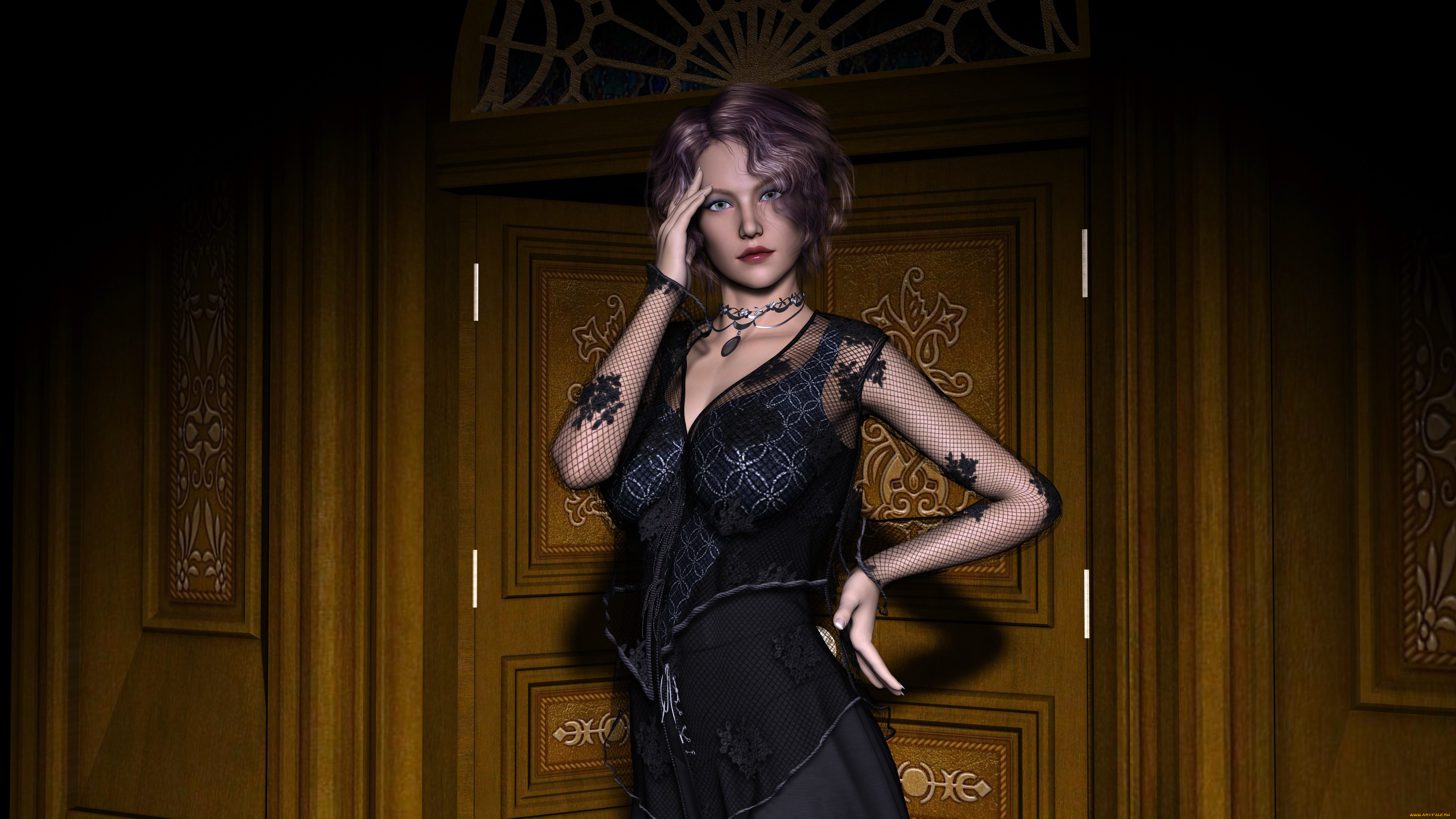 3д, графика, люди, , people, фон, взгляд, девушка