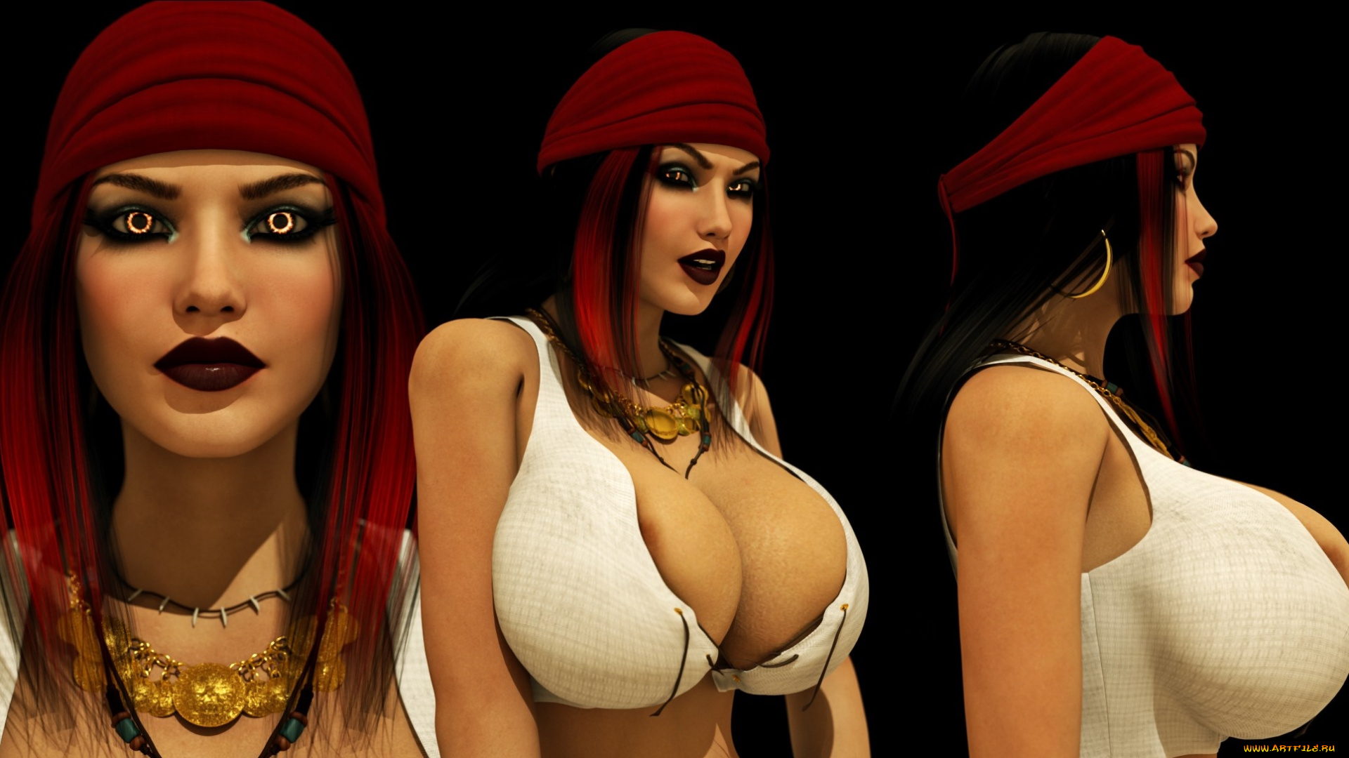 3д, графика, люди, , people, фон, девушка, взгляд