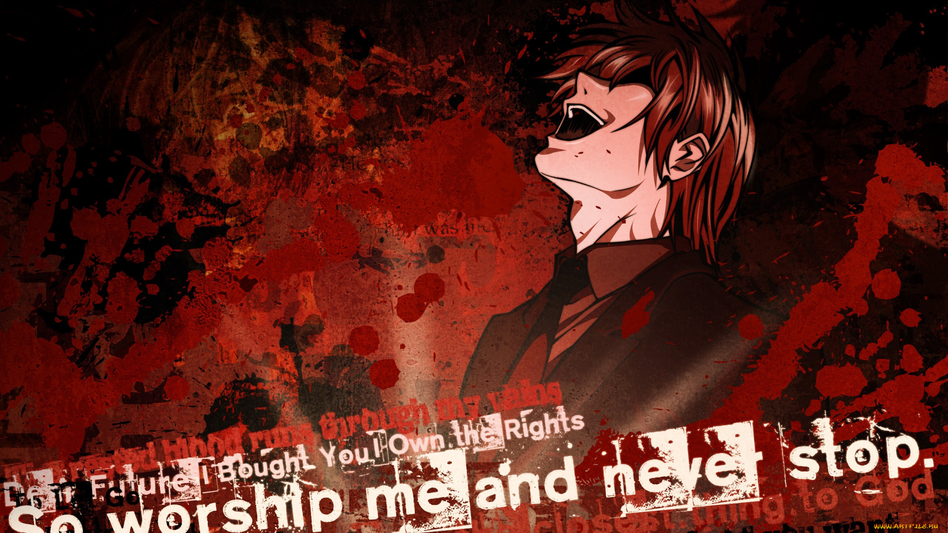 аниме, death, note, death, note, Ягами, лайт, kira, yagami, light