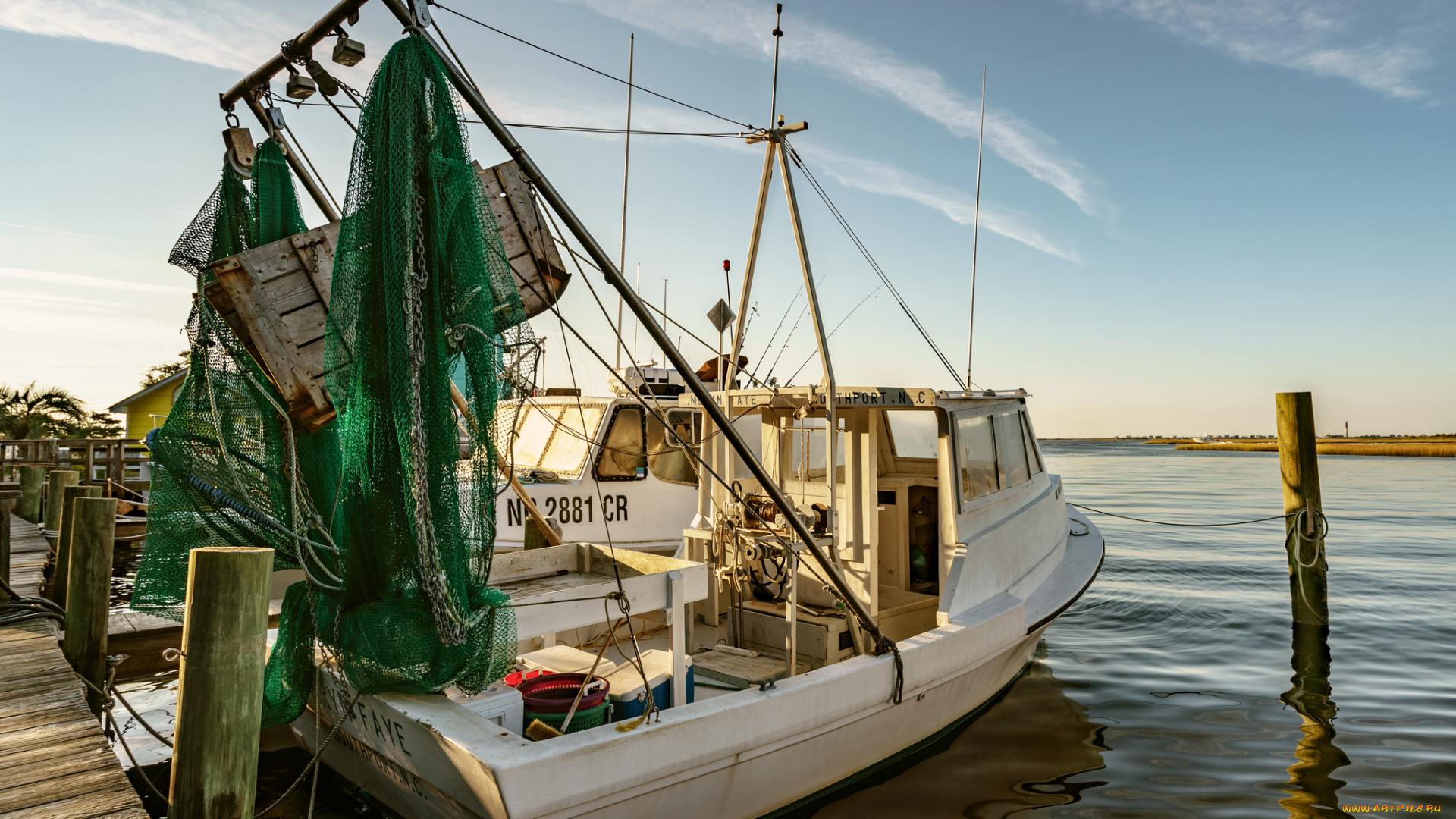 корабли, другое, рыболов