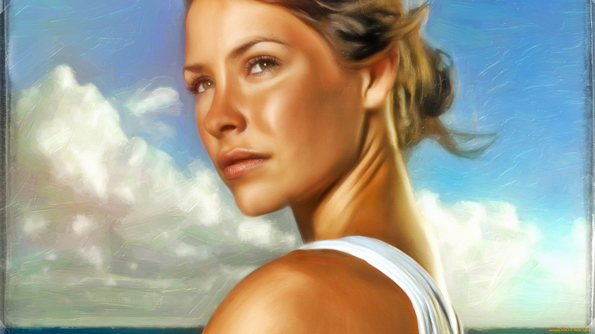 рисованное, живопись, эванджелин, лилли, evangeline, lilly