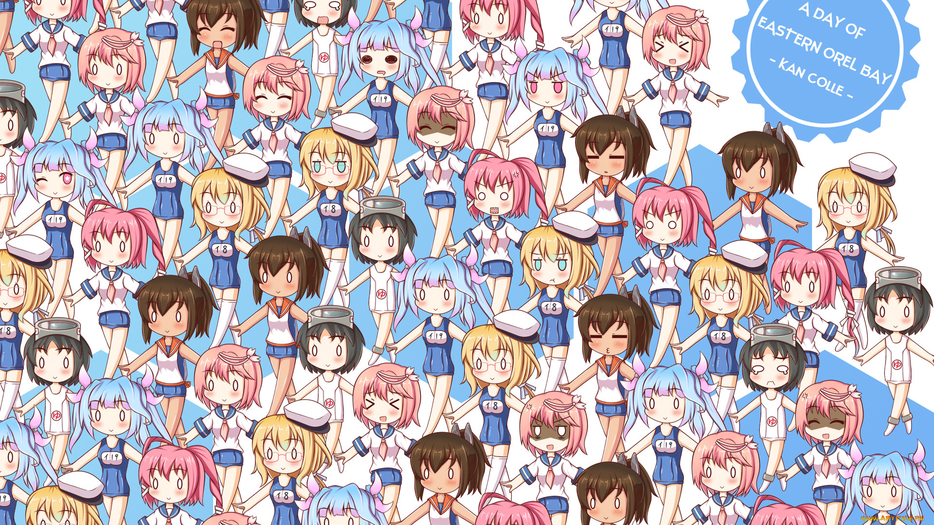 аниме, kantai, collection, персонажи