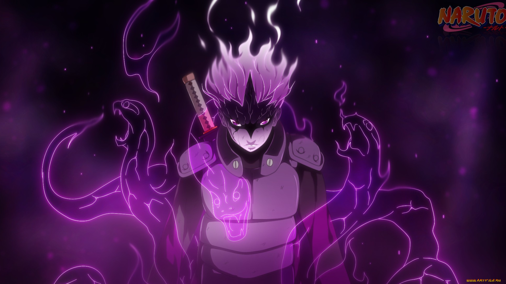 аниме, naruto, mitsuki