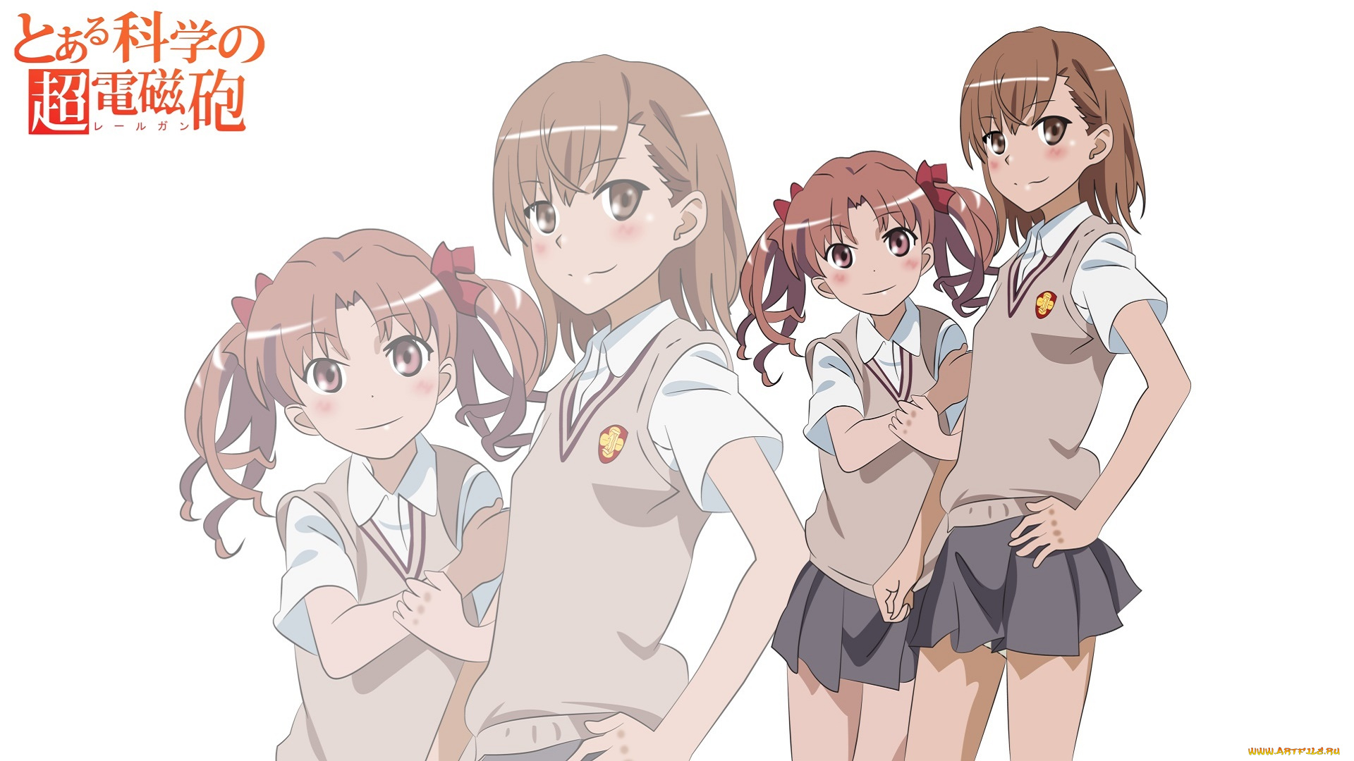 аниме, toaru, majutsu, no, index, фон, взгляд, девушки