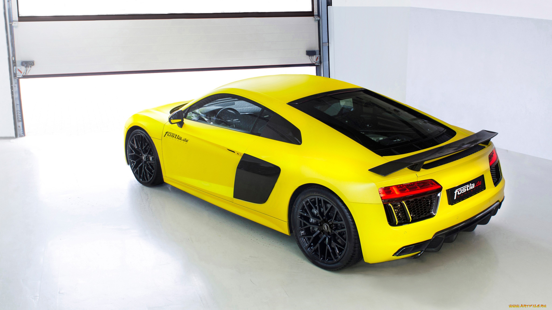 автомобили, audi, fostla, r8, v10, plus, 2016г