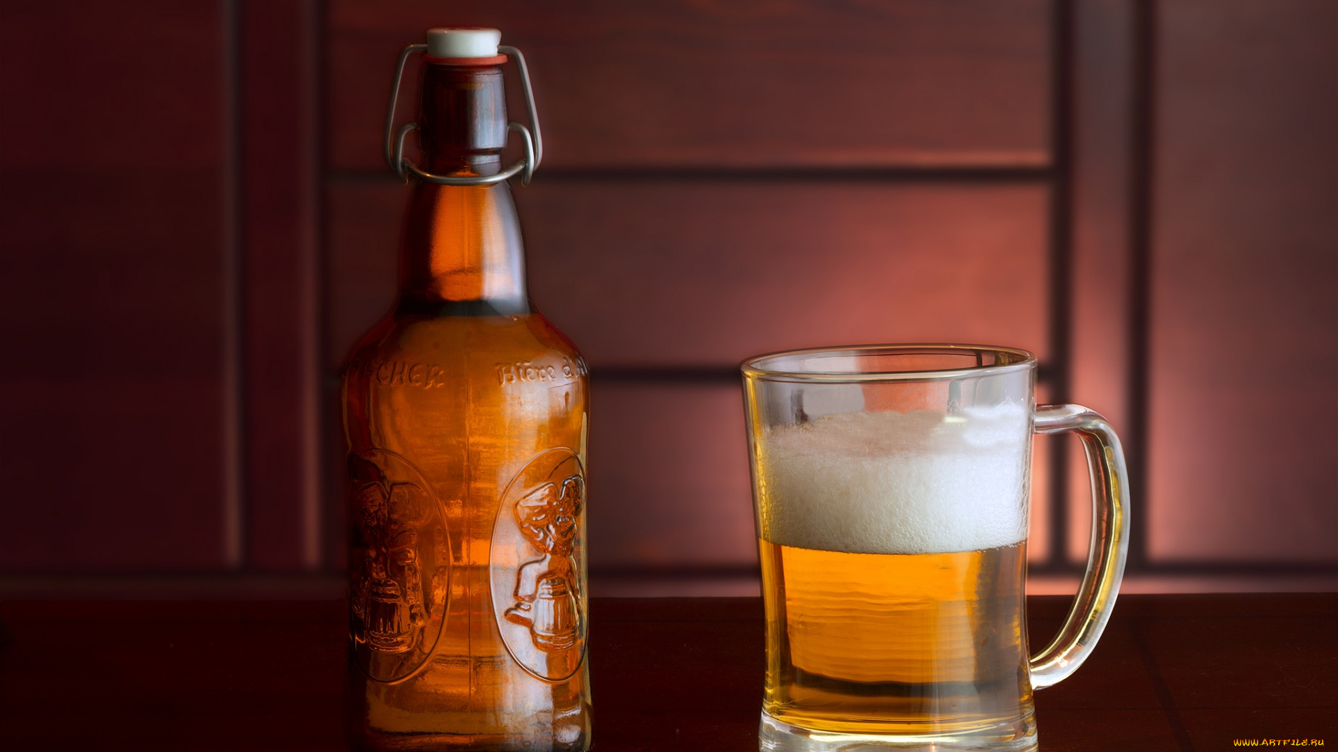 еда, напитки, , пиво, бутылка, кружка