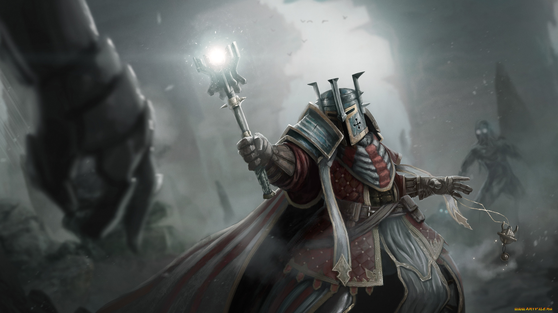 фэнтези, маги, , волшебники, маг, существа, магия, шлем