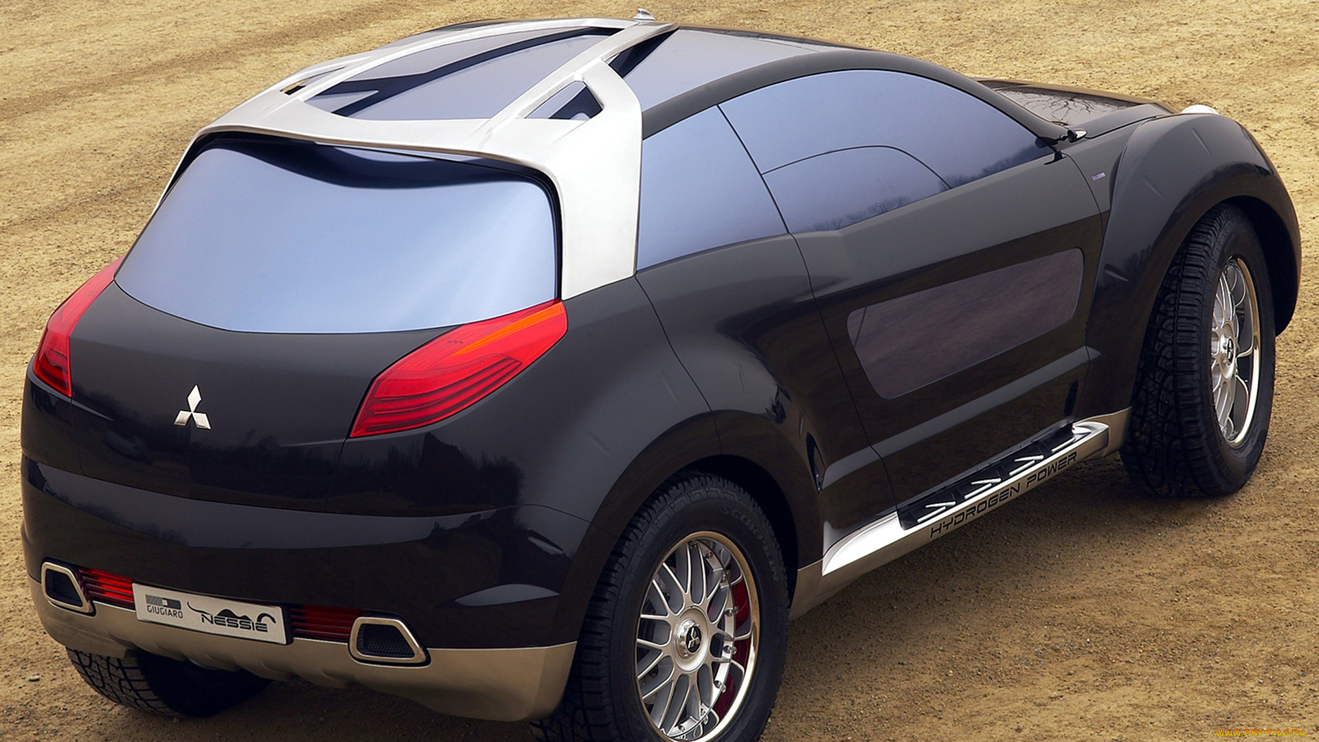 mitsubishi, nessie, concept, 2005, автомобили, 3д, mitsubishi, nessie, concept, 2005