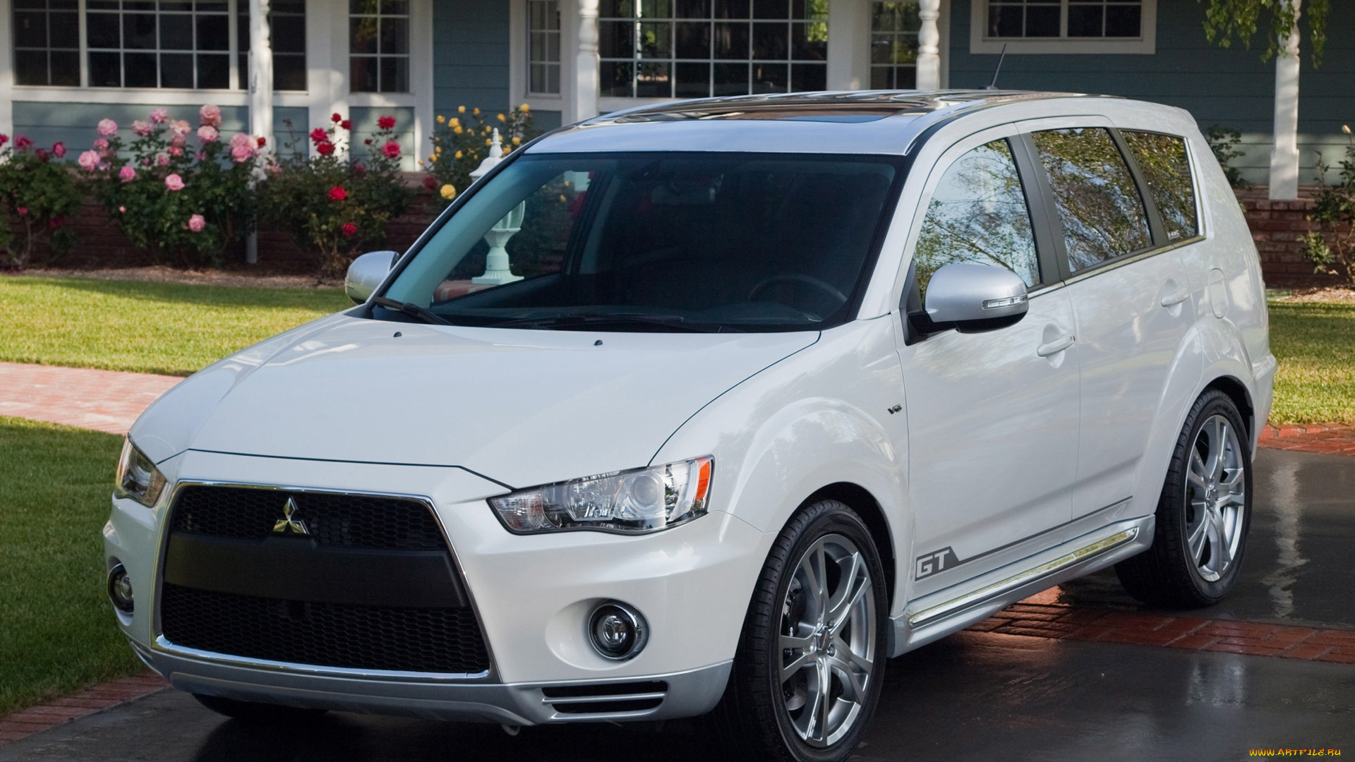 mitsubishi, outlander, gt, concept, 2009, автомобили, mitsubishi, outlander, gt, concept, 2009