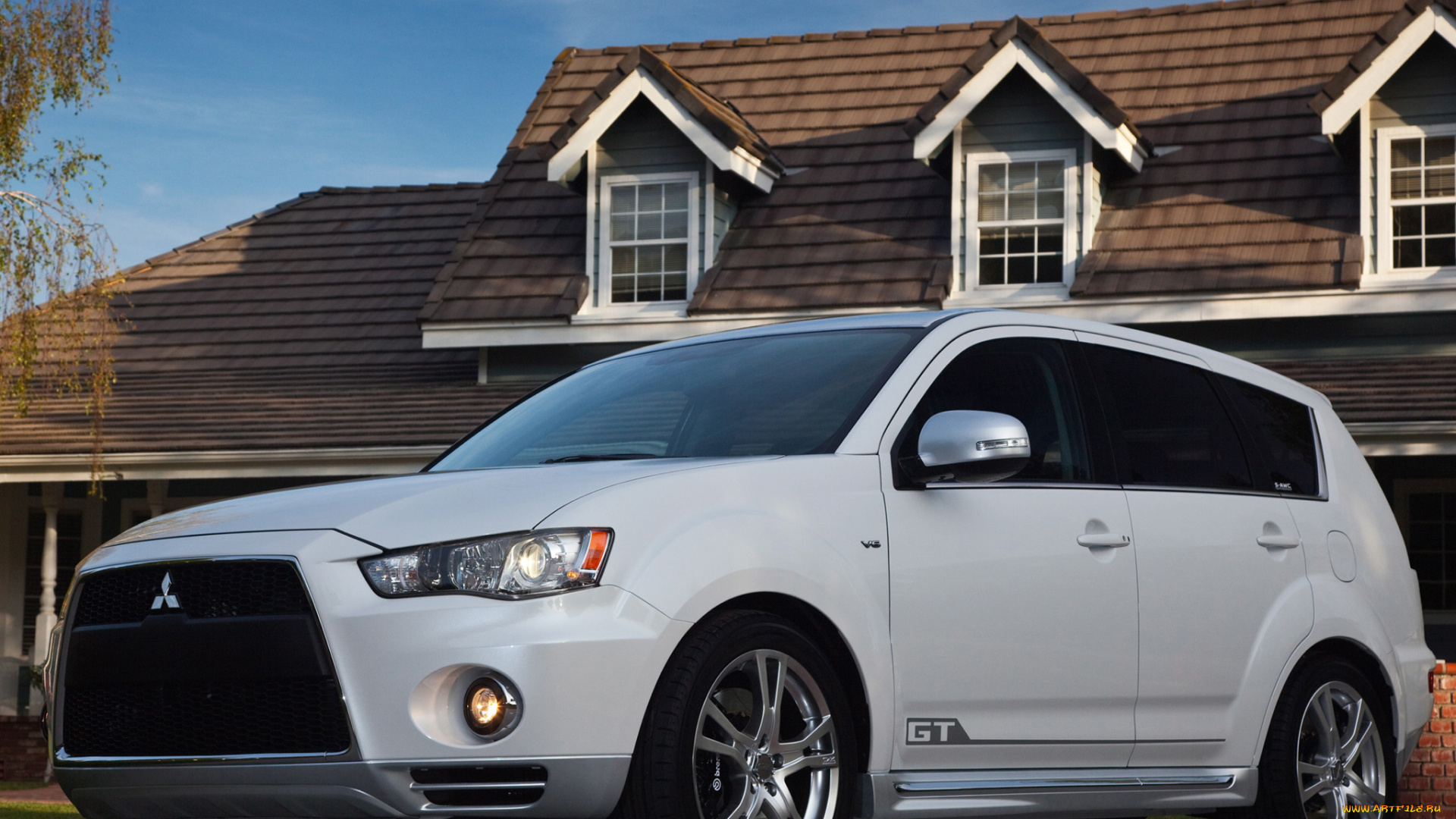 mitsubishi, outlander, gt, concept, 2009, автомобили, mitsubishi, outlander, gt, concept, 2009