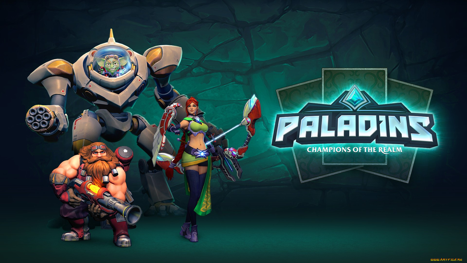 paladins, видео, игры, онлайн, шутер, action