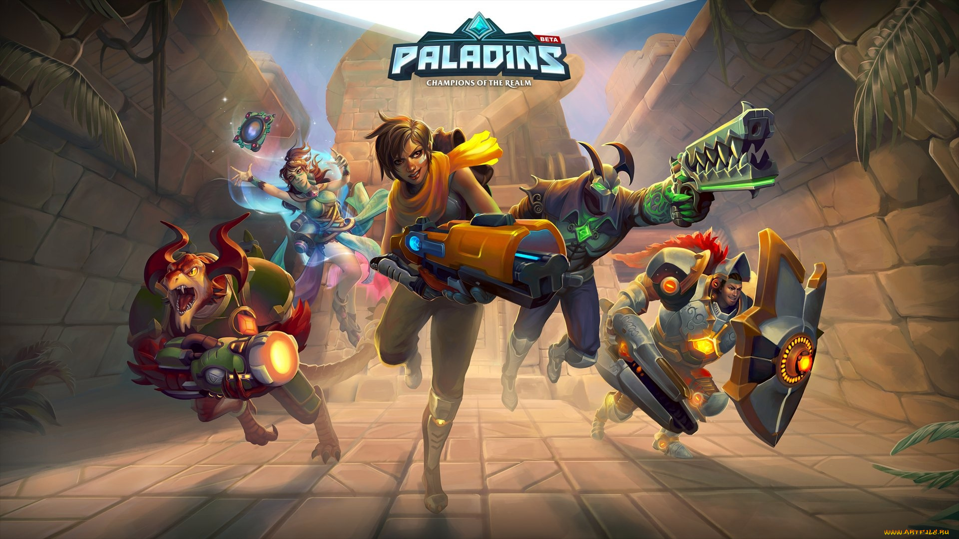 paladins, видео, игры, онлайн, шутер, action