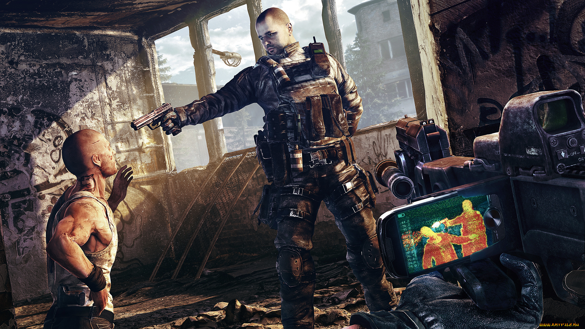 видео, игры, get, even, get, even, action, шутер