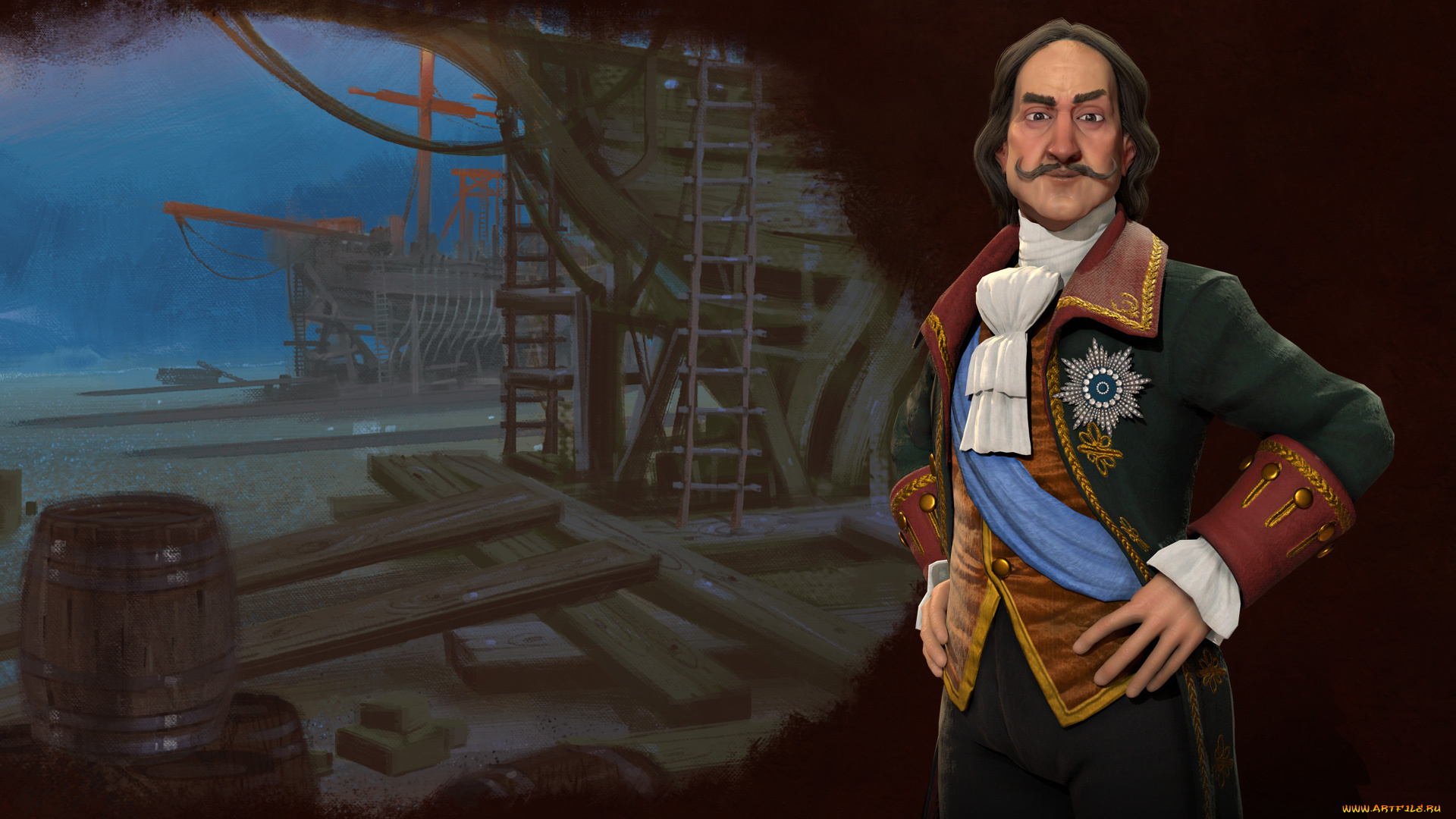 видео, игры, sid, meier`s, civilization, vi, персонаж