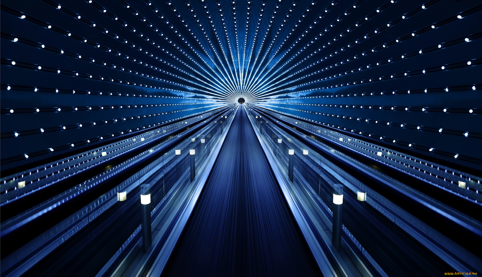 разное, транспортные, средства, и, магистрали, огни, свет, тоннель, движение