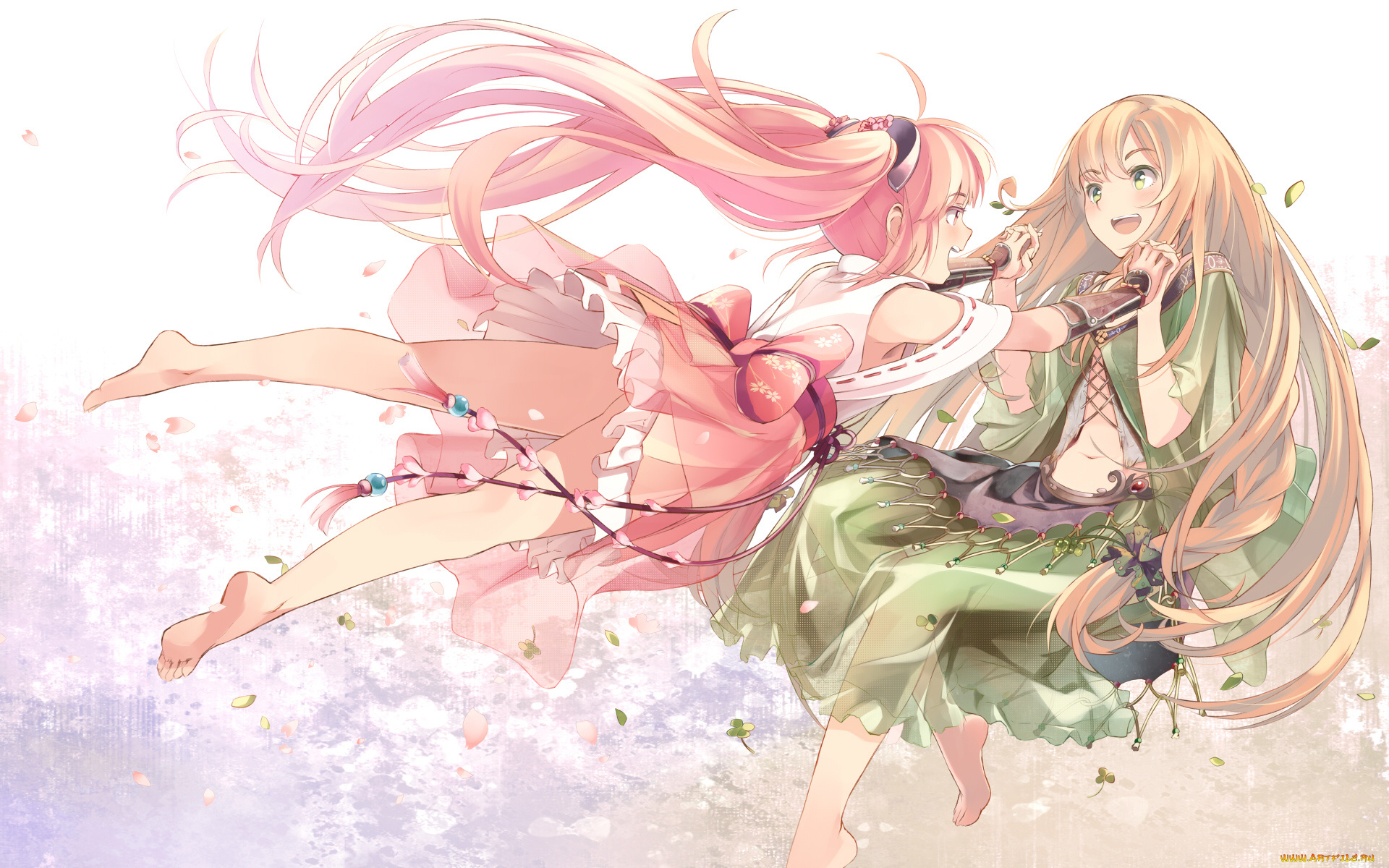 аниме, unknown, , другое, взгляд, фон, девушка