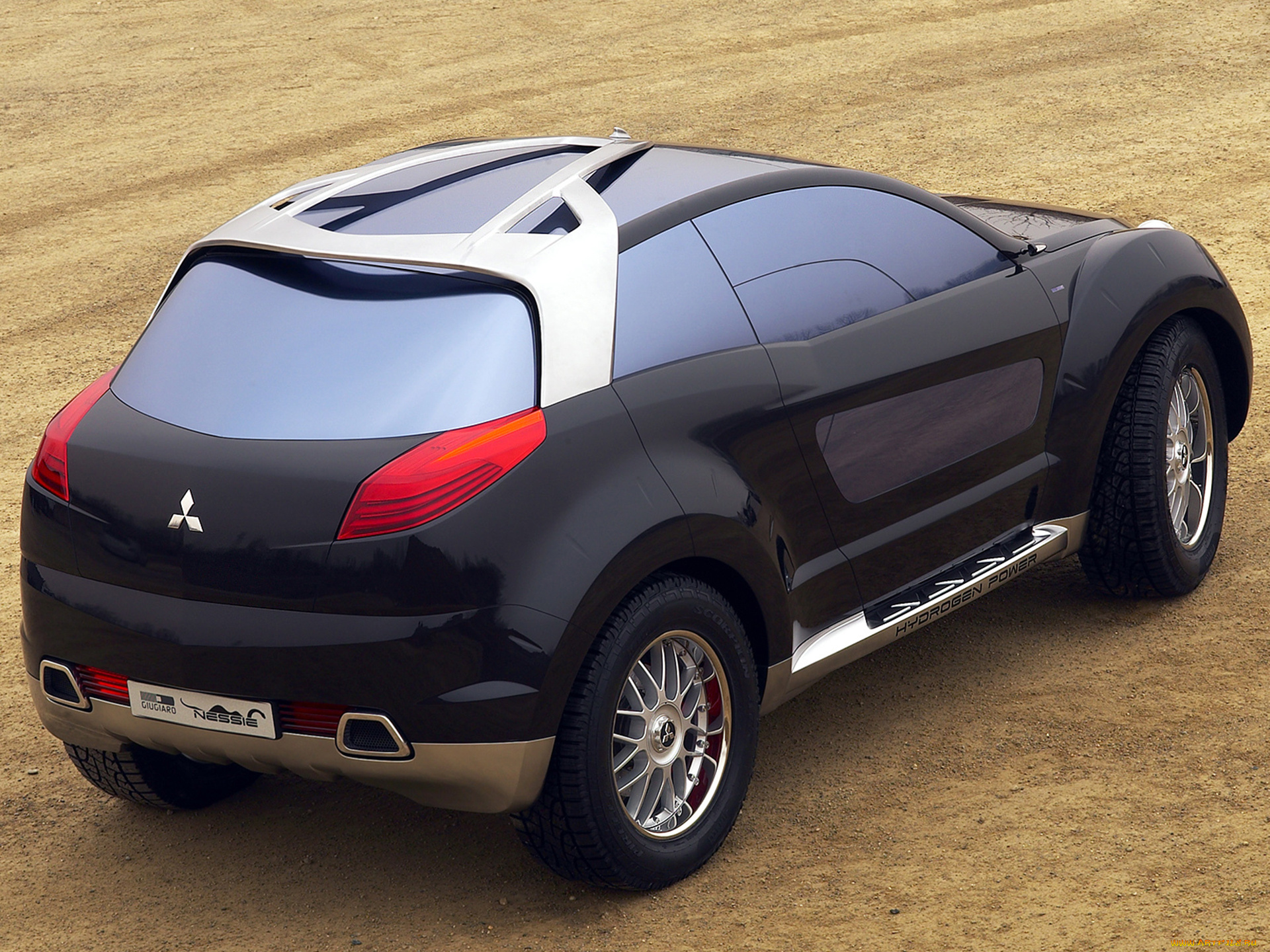 mitsubishi, nessie, concept, 2005, автомобили, 3д, mitsubishi, nessie, concept, 2005