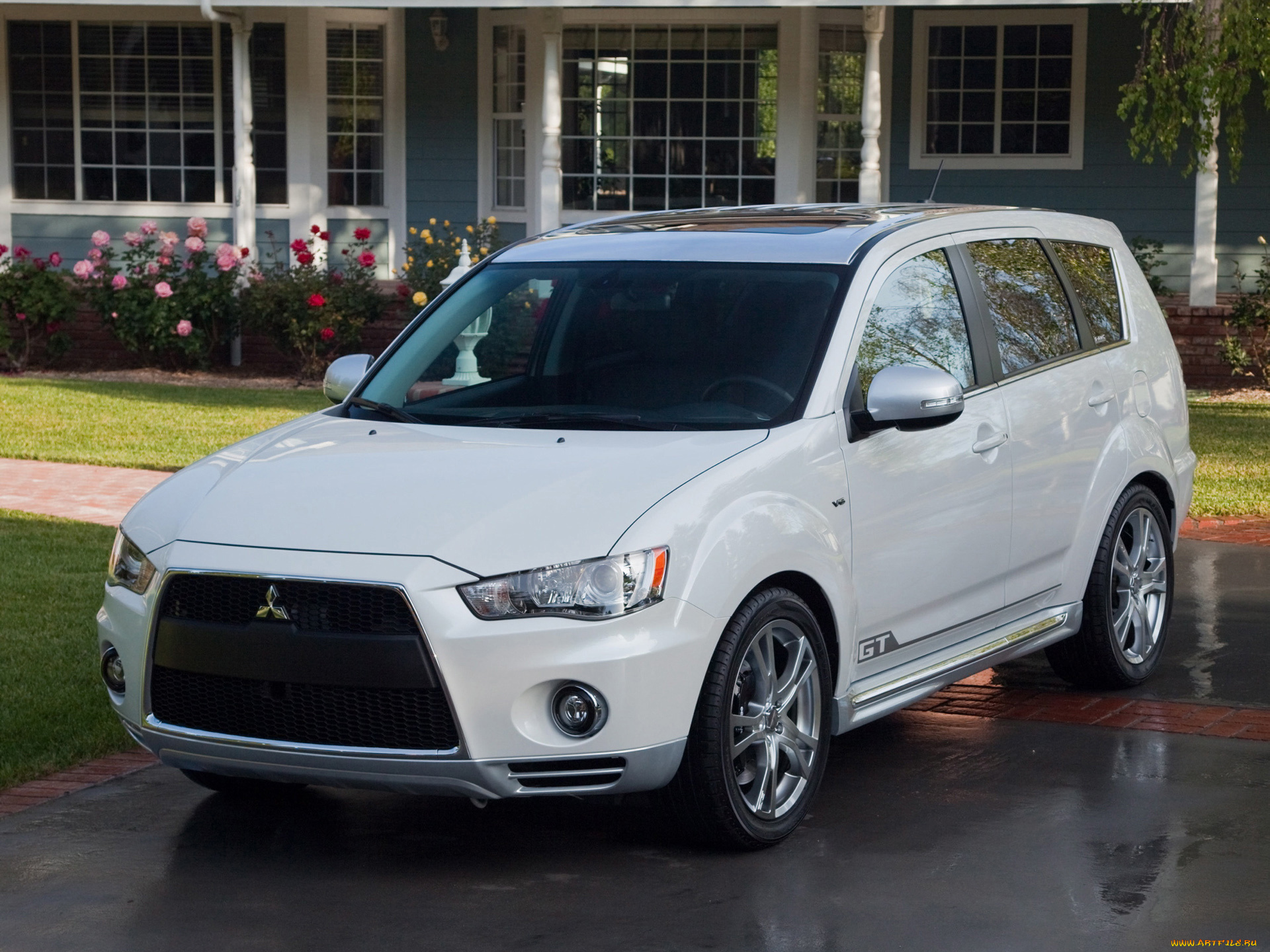 mitsubishi, outlander, gt, concept, 2009, автомобили, mitsubishi, outlander, gt, concept, 2009