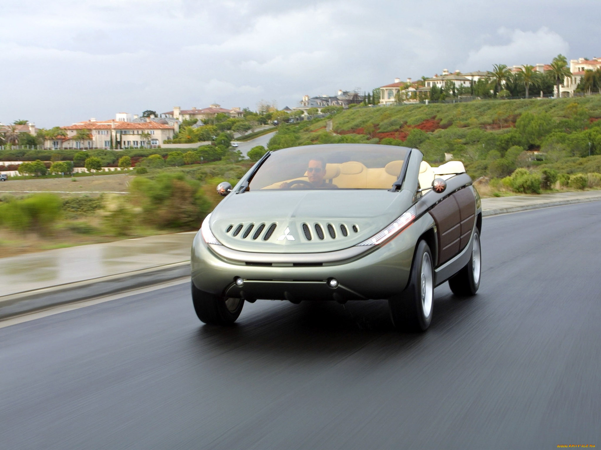 mitsubishi, s, u, p, concept, 2001, автомобили, mitsubishi, s, u, p, concept, 2001
