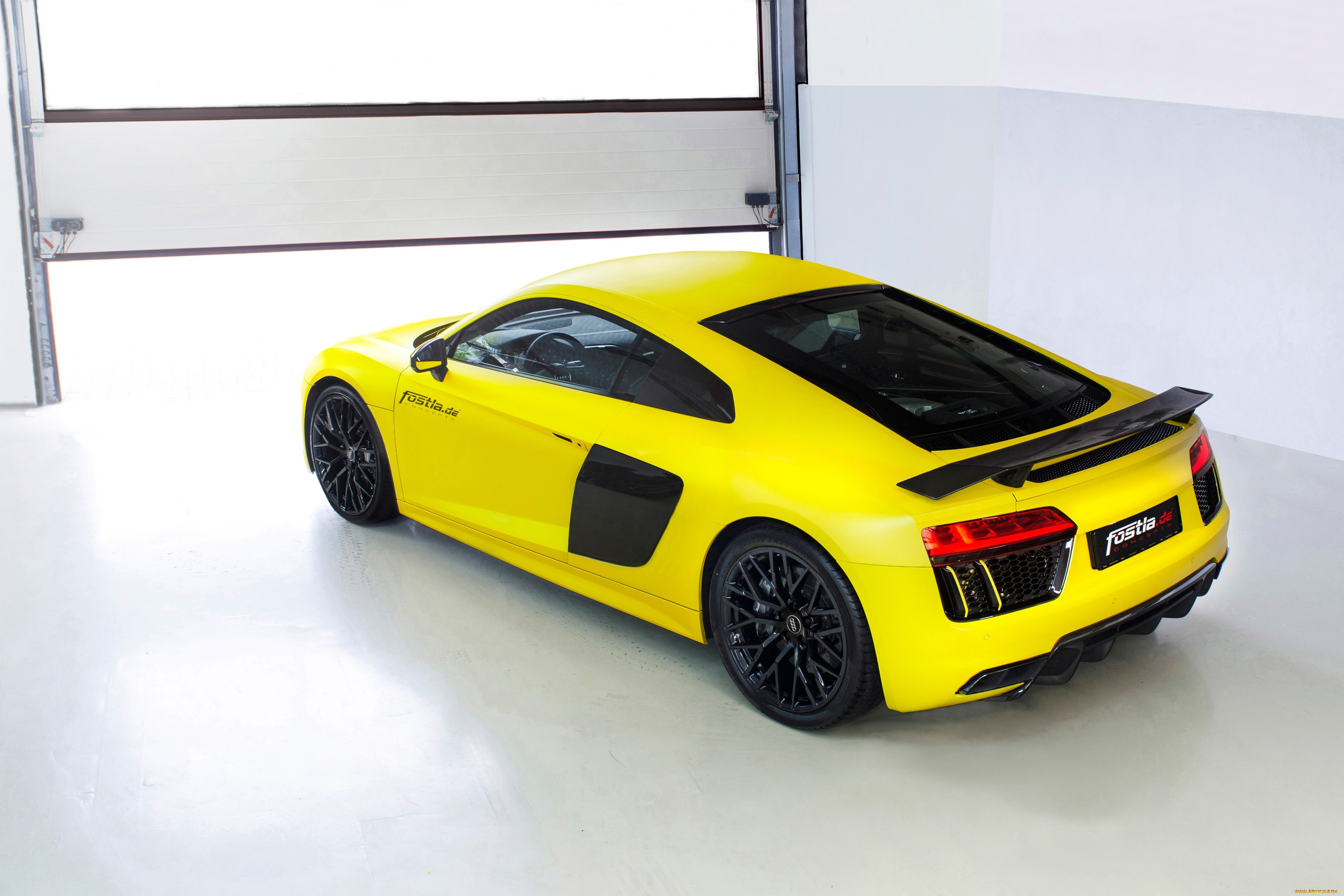 автомобили, audi, fostla, r8, v10, plus, 2016г