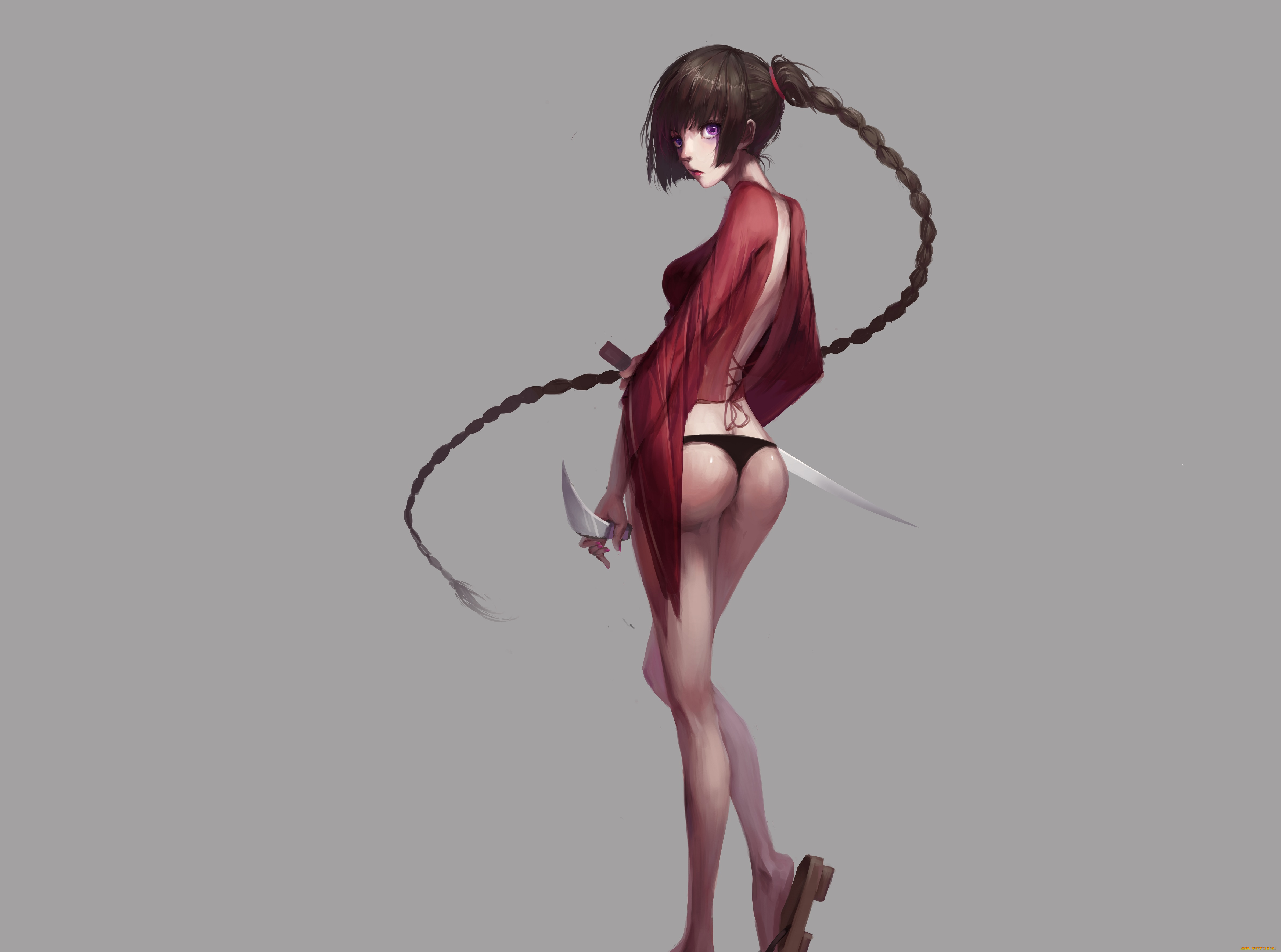 аниме, оружие, , техника, , технологии, фон, арт, девушка