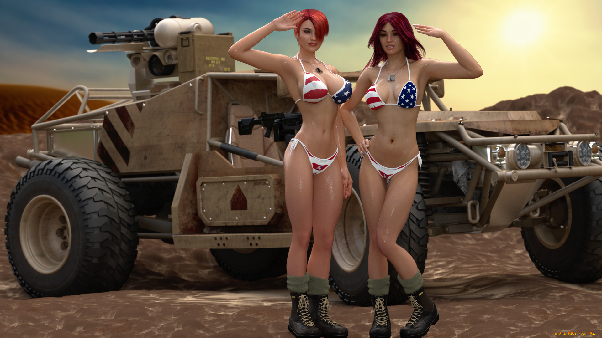 3д, графика, люди, , people, фон, взгляд, девушки