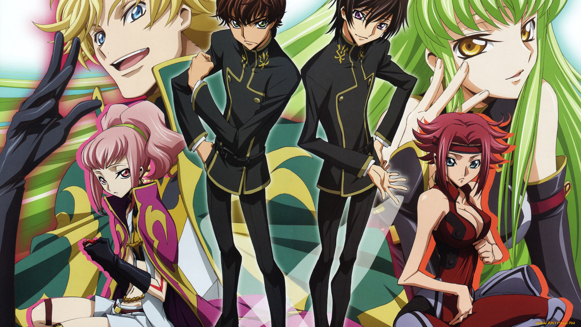 аниме, code, geass, код, гиасс