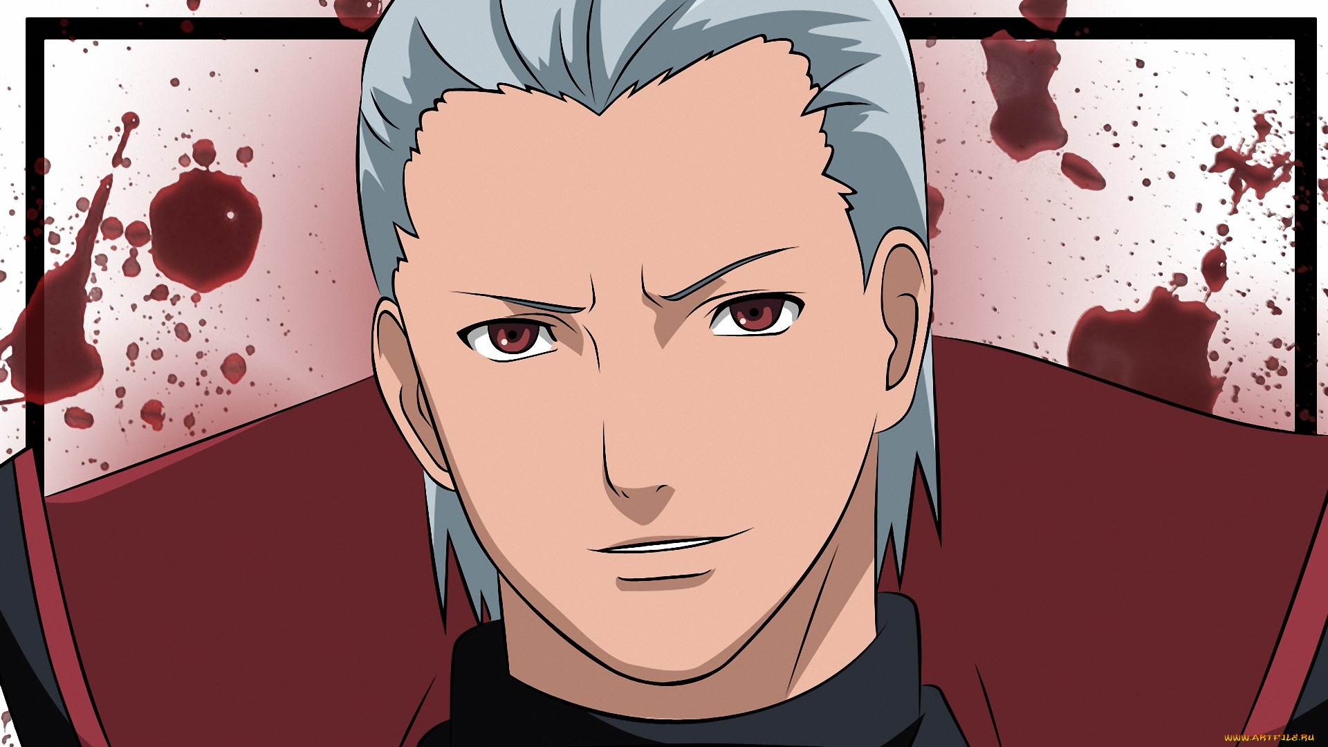 аниме, naruto, shinobi, шиноби, бессмертный, хидан, akatsuki, hidan, ниндзя, immortal