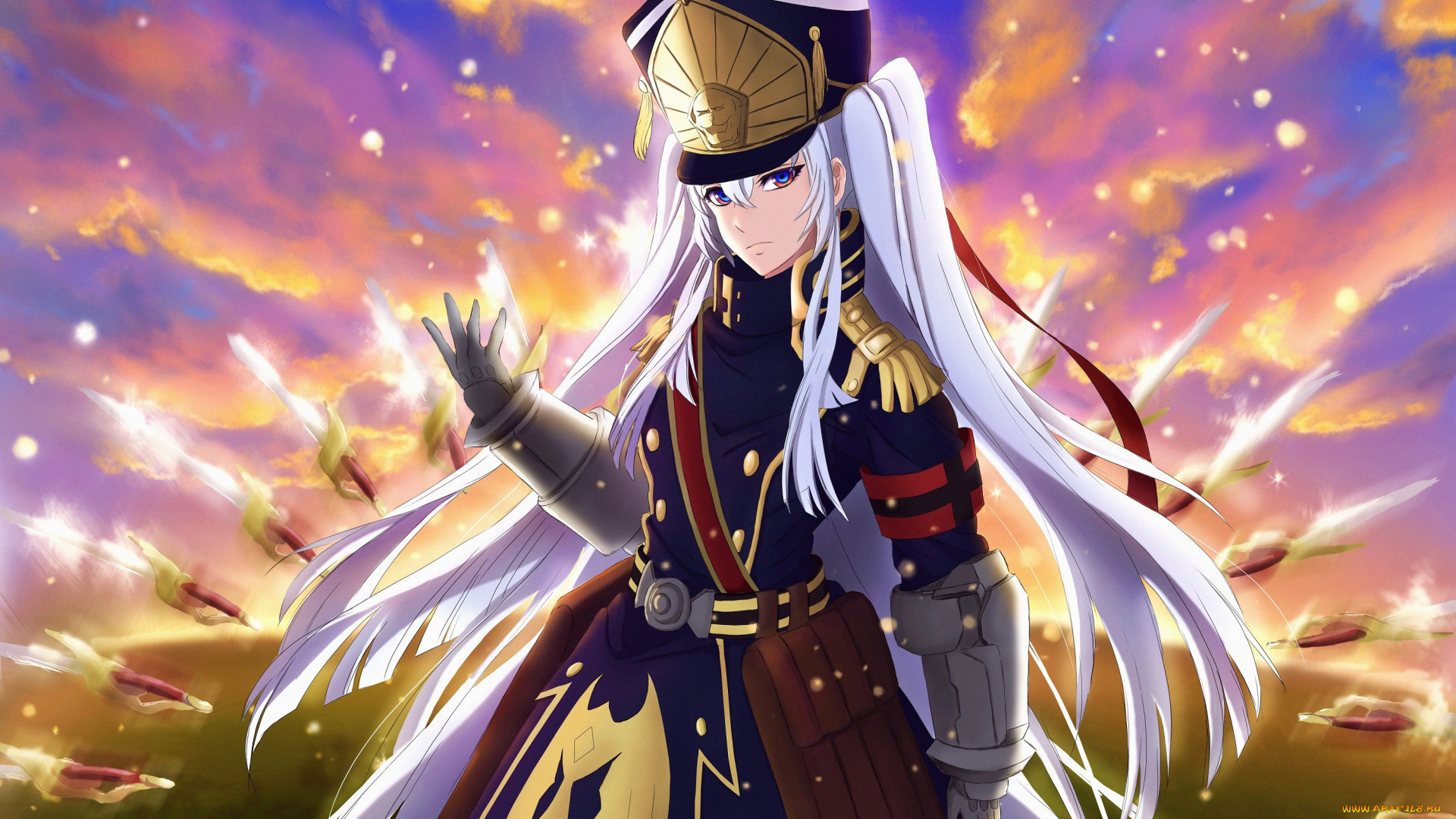 аниме, re, , creators, gunpuku, no, himegimi