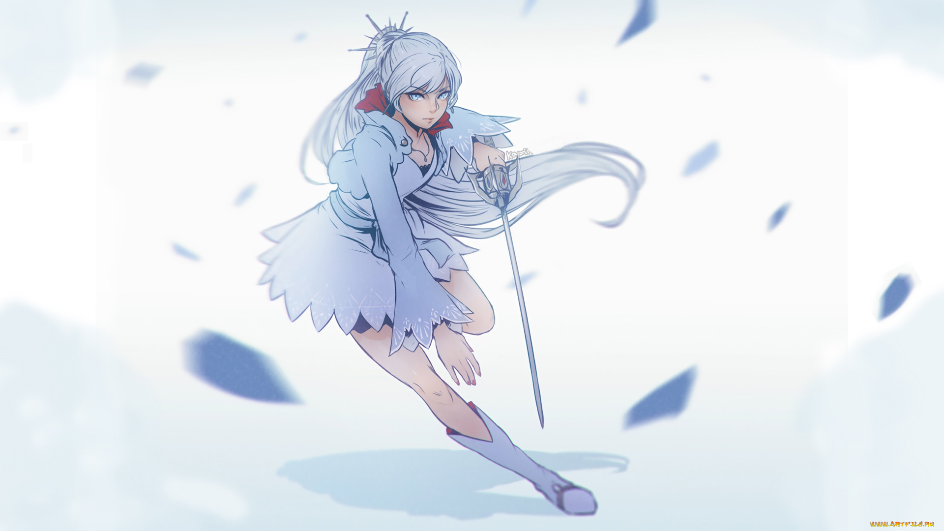 аниме, rwby, девушка