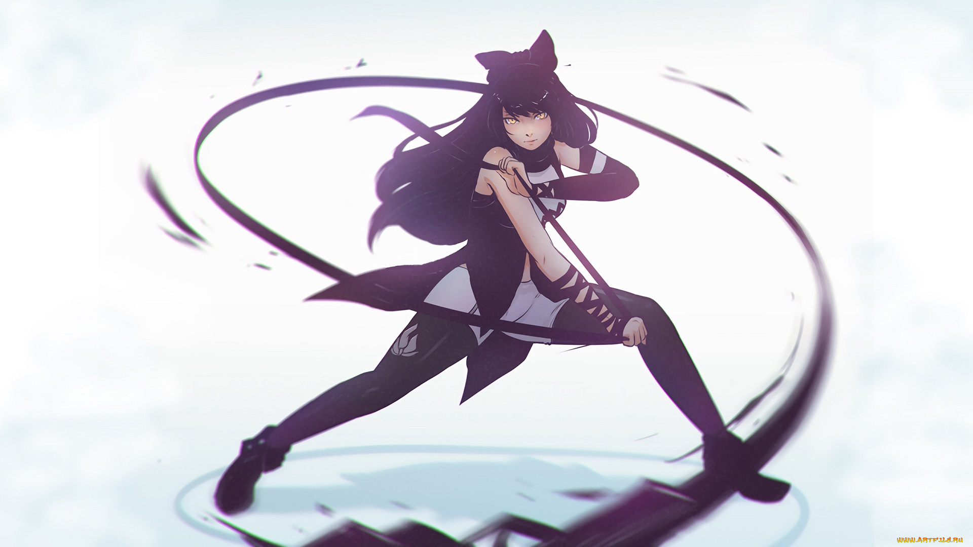 аниме, rwby, девушка