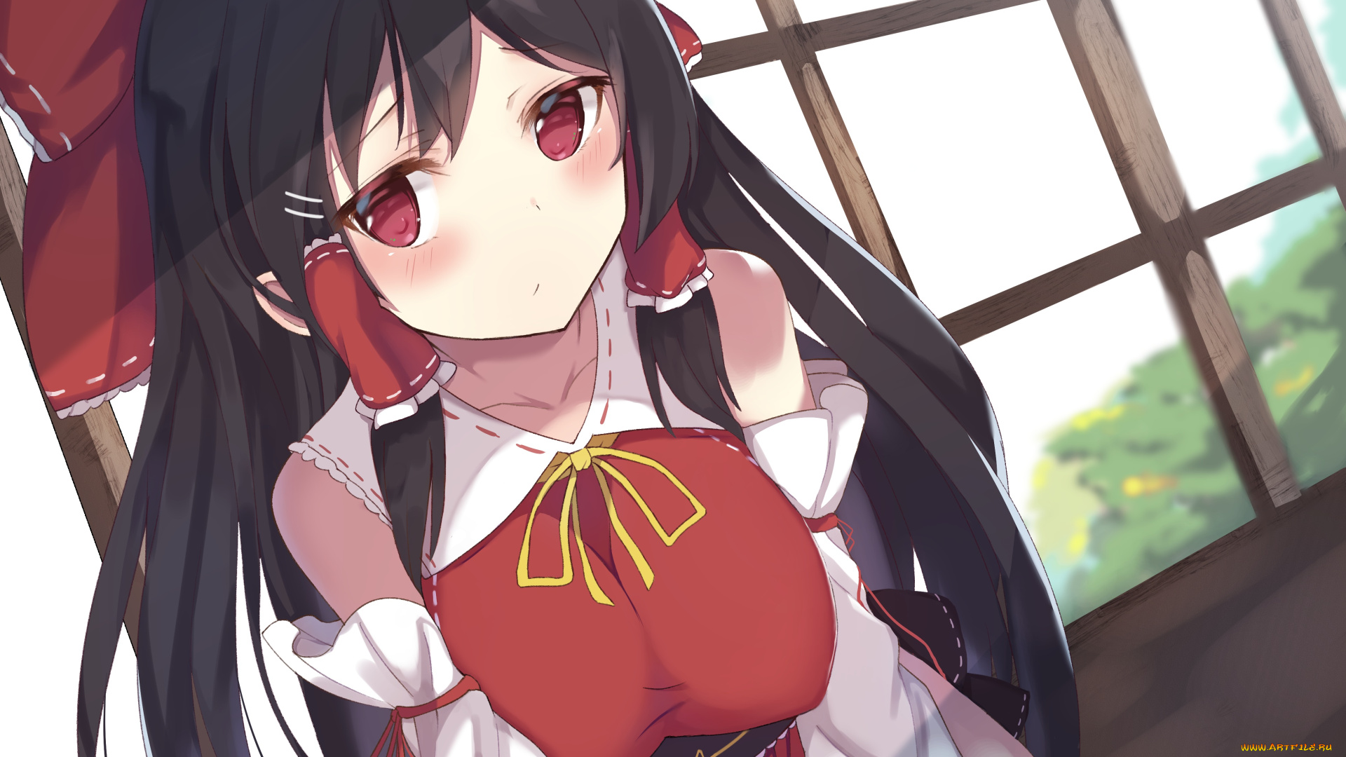 аниме, touhou, hakurei, reimu