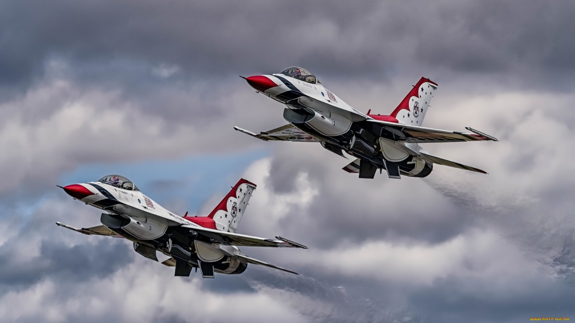 авиация, боевые, самолёты, f16, самолёты, thunderbirds, оружие