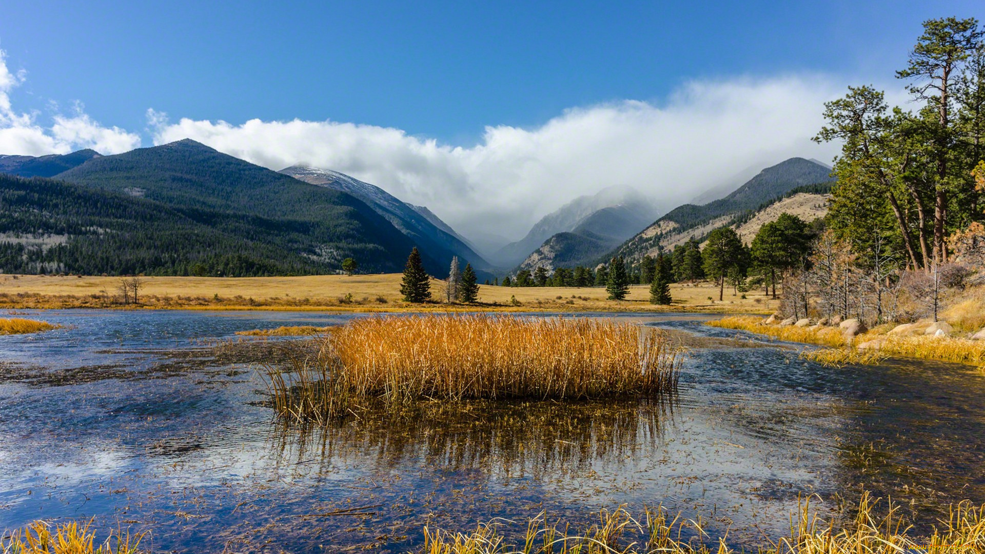 природа, реки, озера, простор