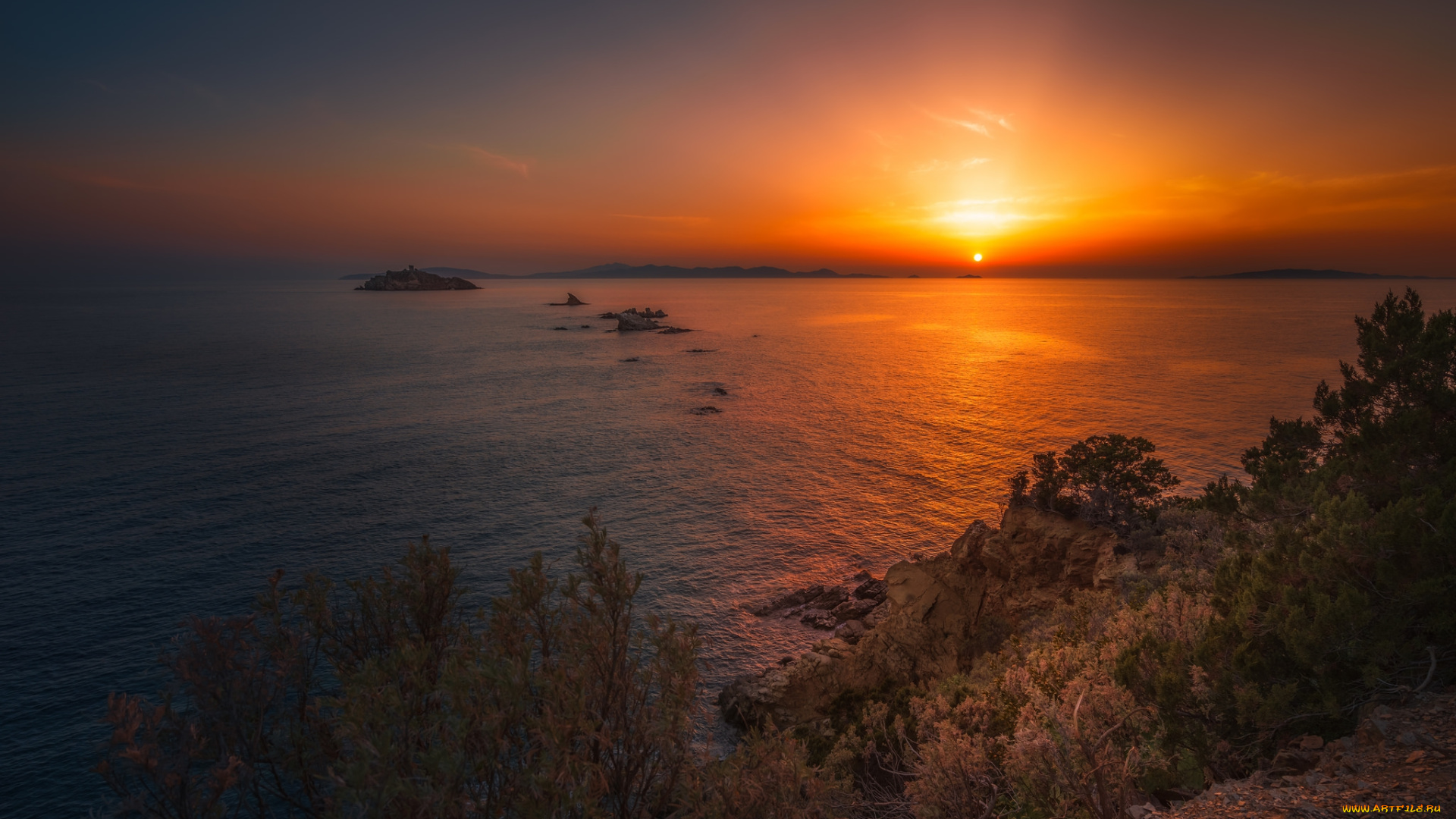 природа, восходы, закаты, простор