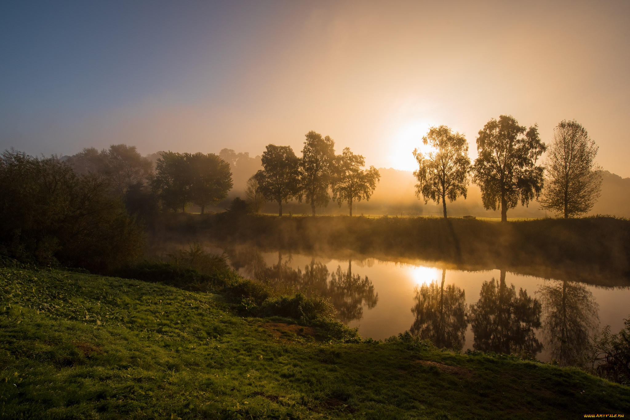 природа, восходы, закаты, простор