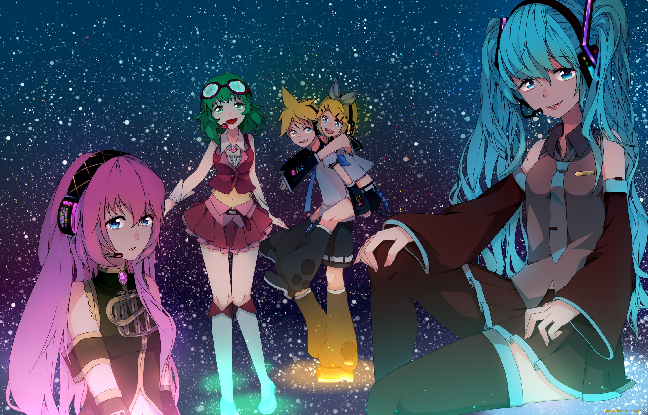 аниме, vocaloid, вокалоид