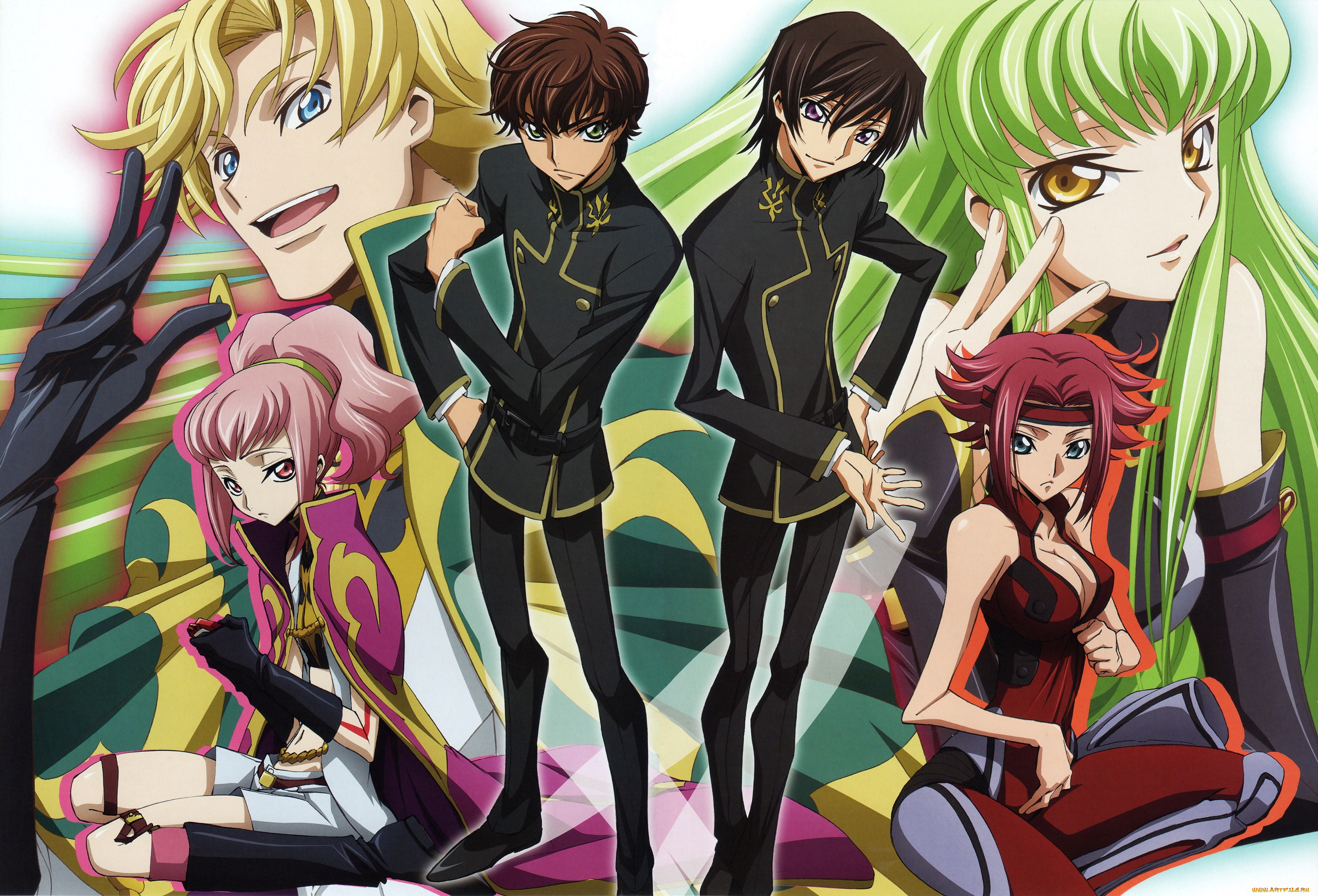 аниме, code, geass, код, гиасс