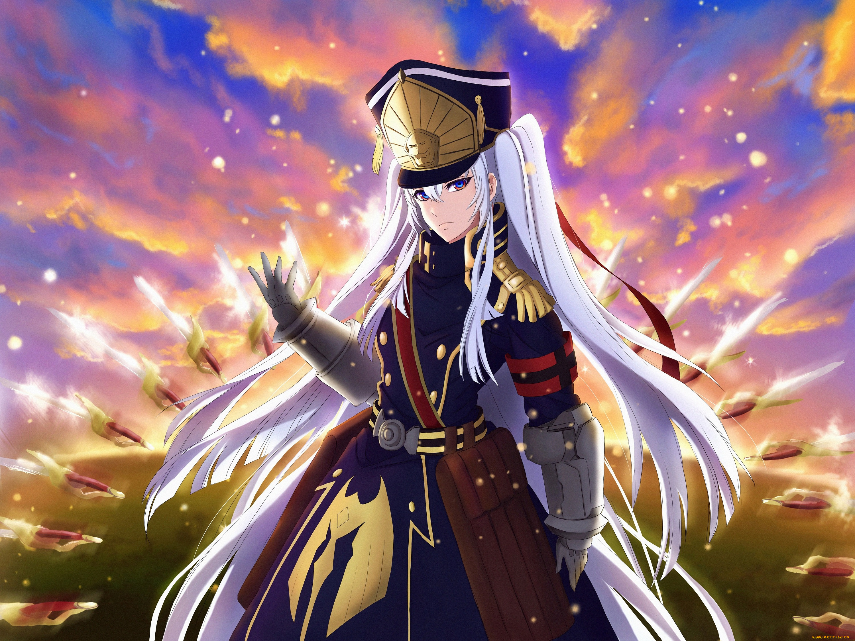 аниме, re, , creators, gunpuku, no, himegimi