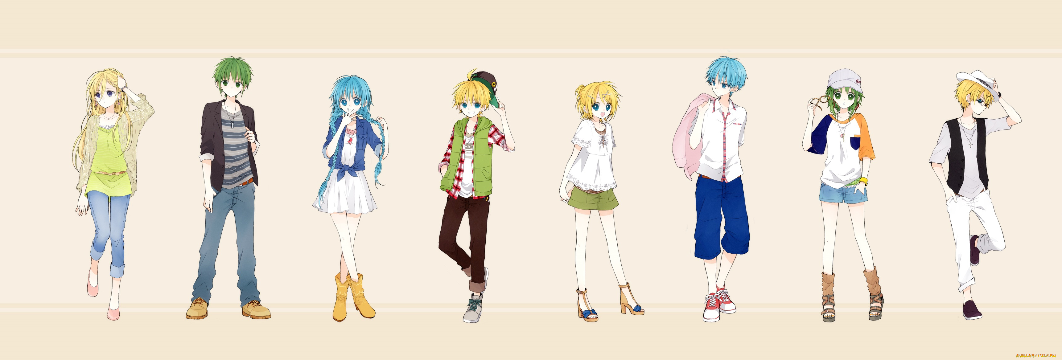 аниме, vocaloid, вокалоид