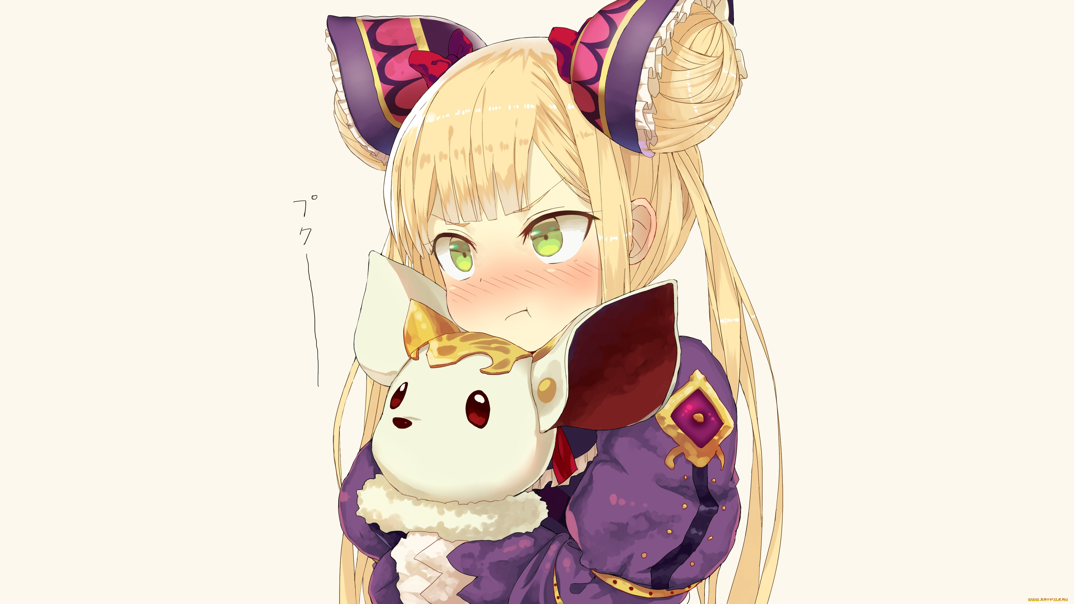 аниме, животные, , существа, девочка