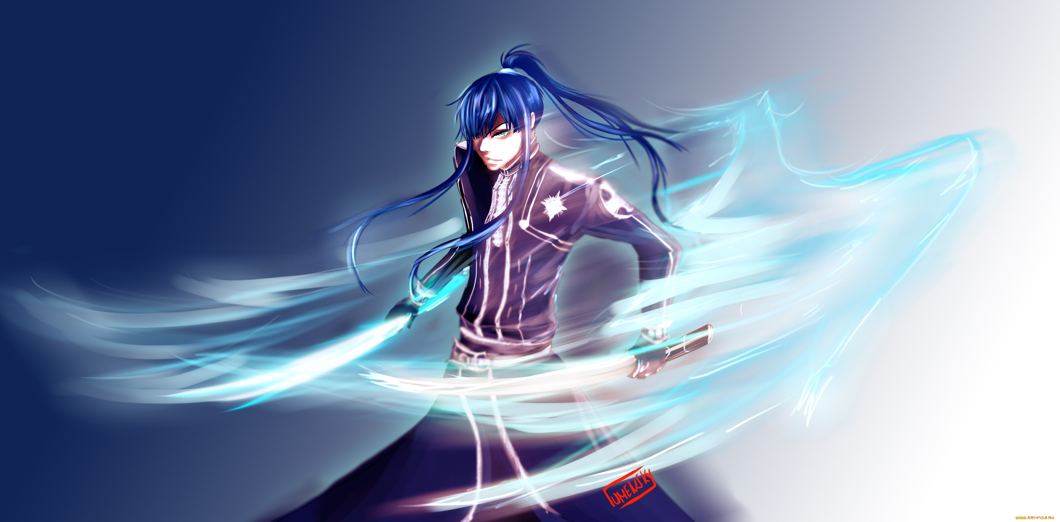 аниме, , gray-man, парень