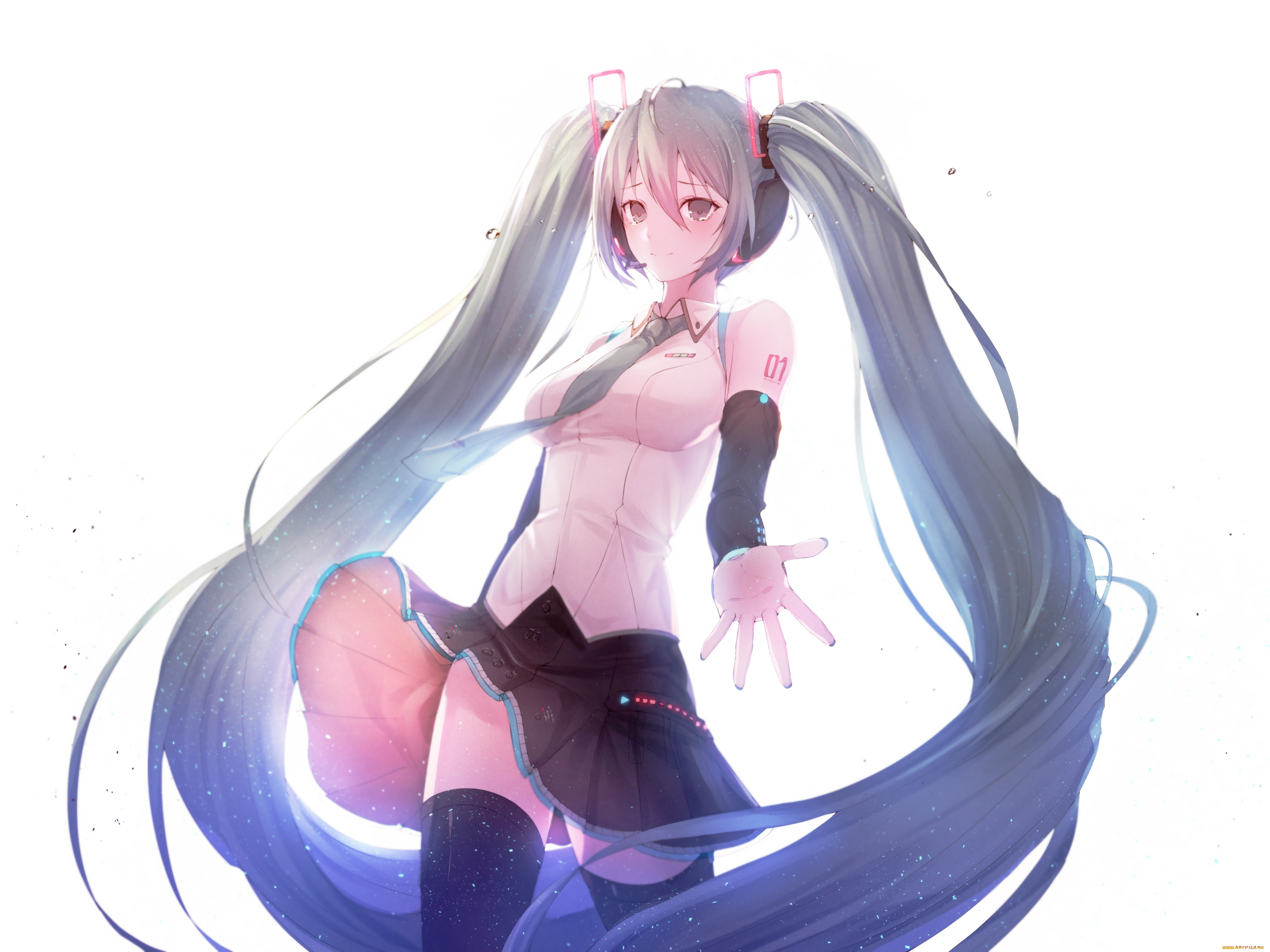 аниме, vocaloid, hatsune, miku