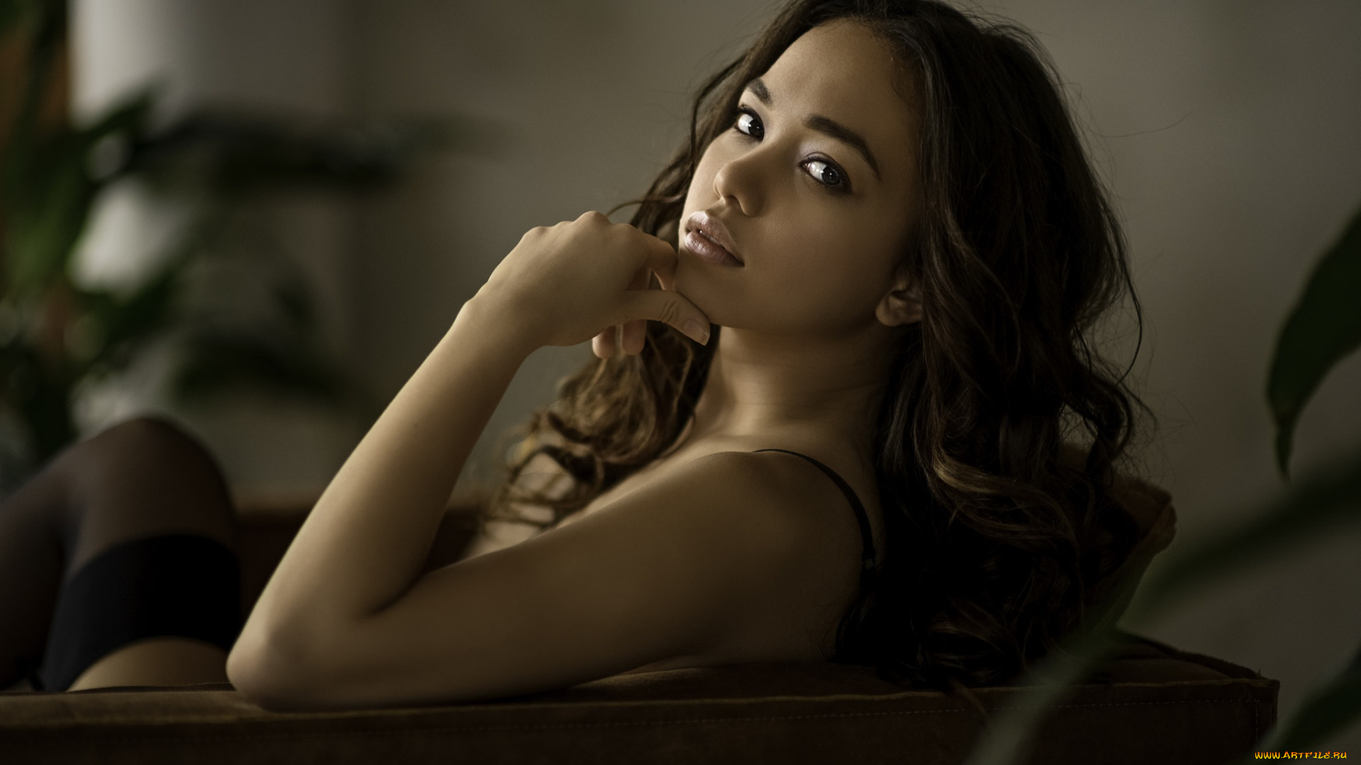 девушка, девушки, -unsort, , брюнетки, темноволосые, модель, kit, rysha