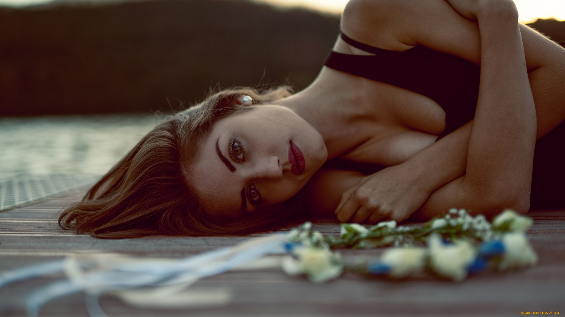 девушка, девушки, -unsort, , брюнетки, темноволосые, модель