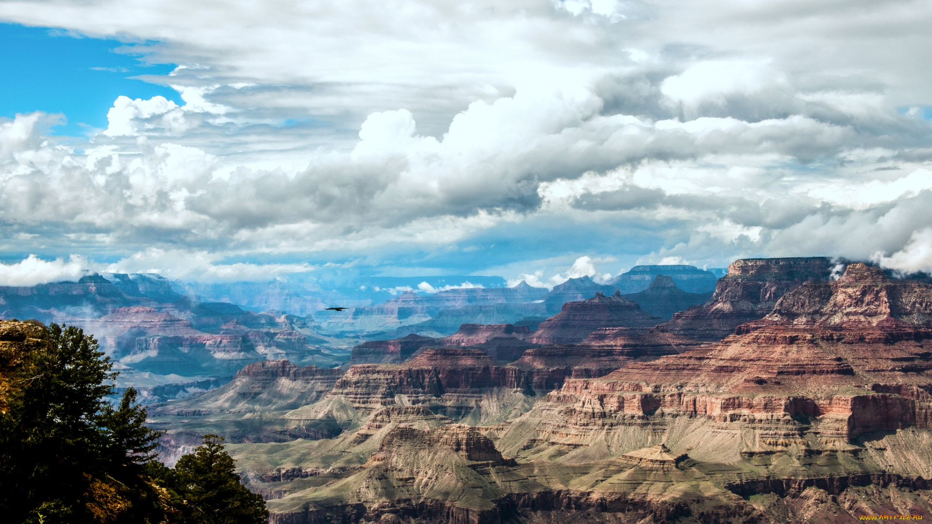 природа, горы, простор