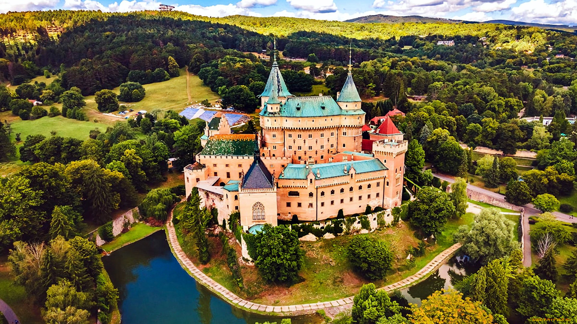 bojnice, castle, slovakia, города, -, дворцы, , замки, , крепости, bojnice, castle