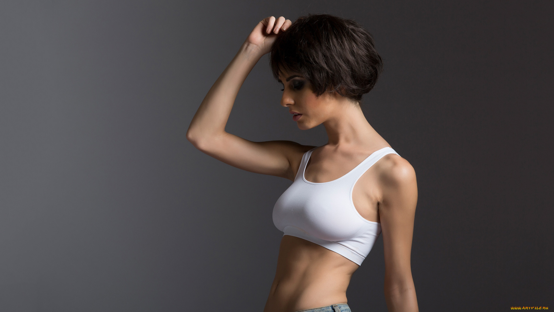 девушки, -, брюнетки, , шатенки, красивая, девушка