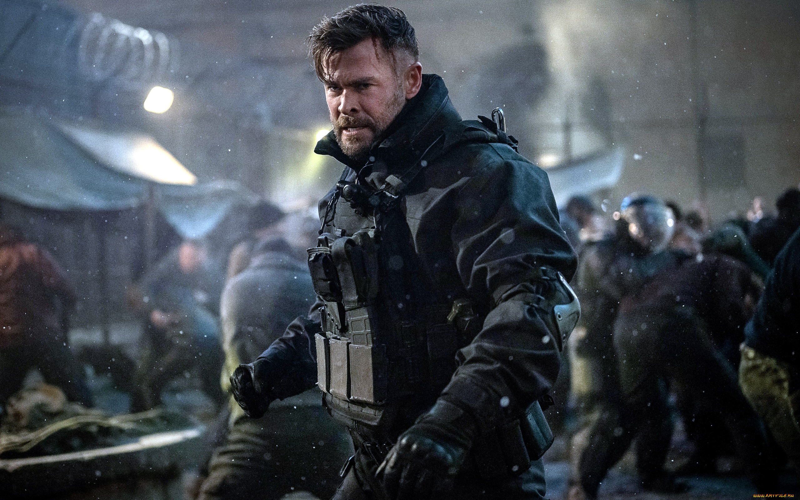 кино, фильмы, extraction, 2, chris, hemsworth